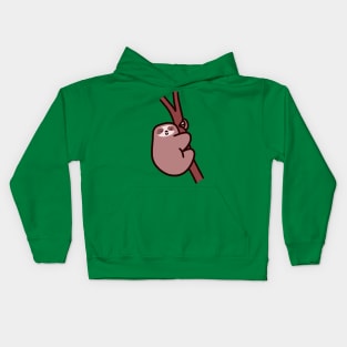 Climbing Sloth Kids Hoodie